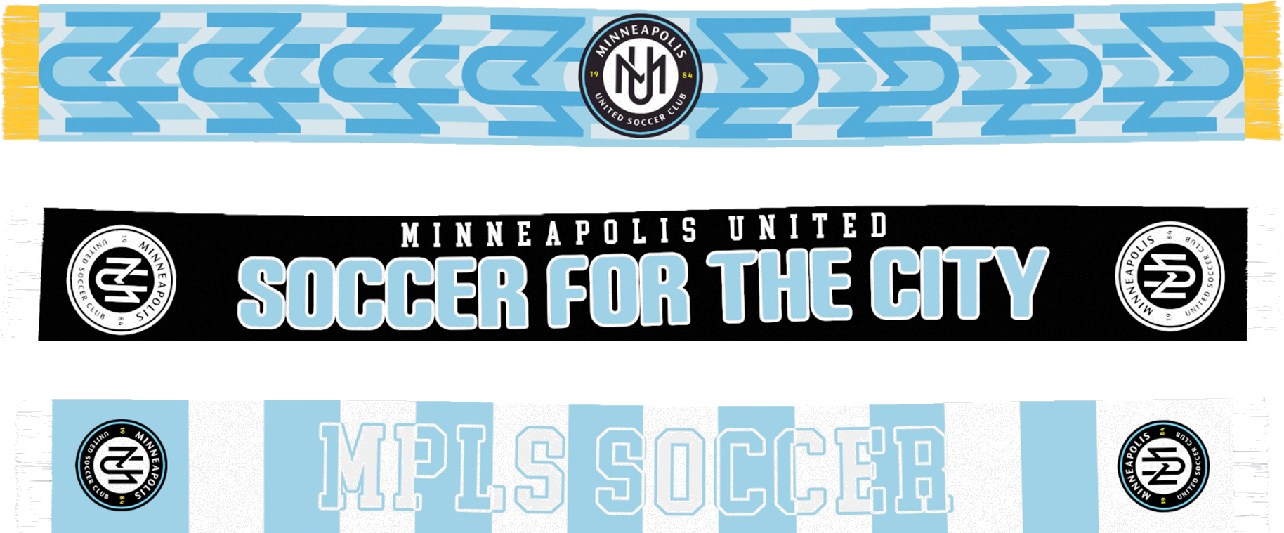 Westside Wildcats custom stadium scarf